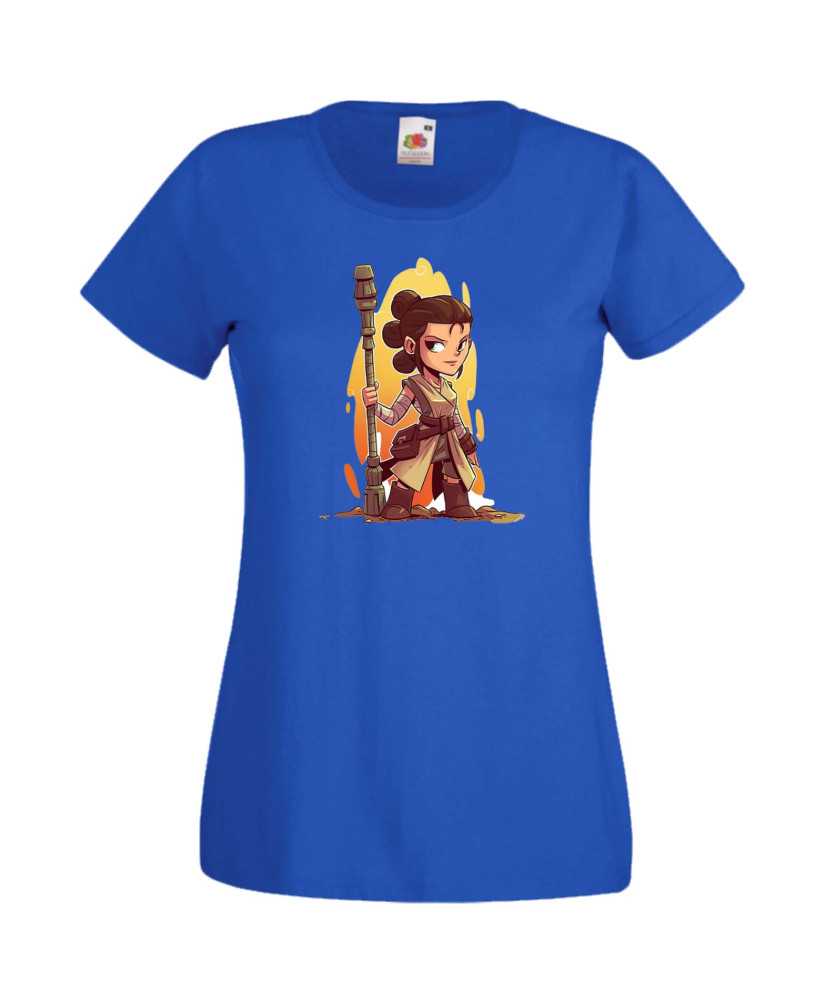 Дамска Тениска Star Wars Rey Дамска Тениска Star Wars Rey