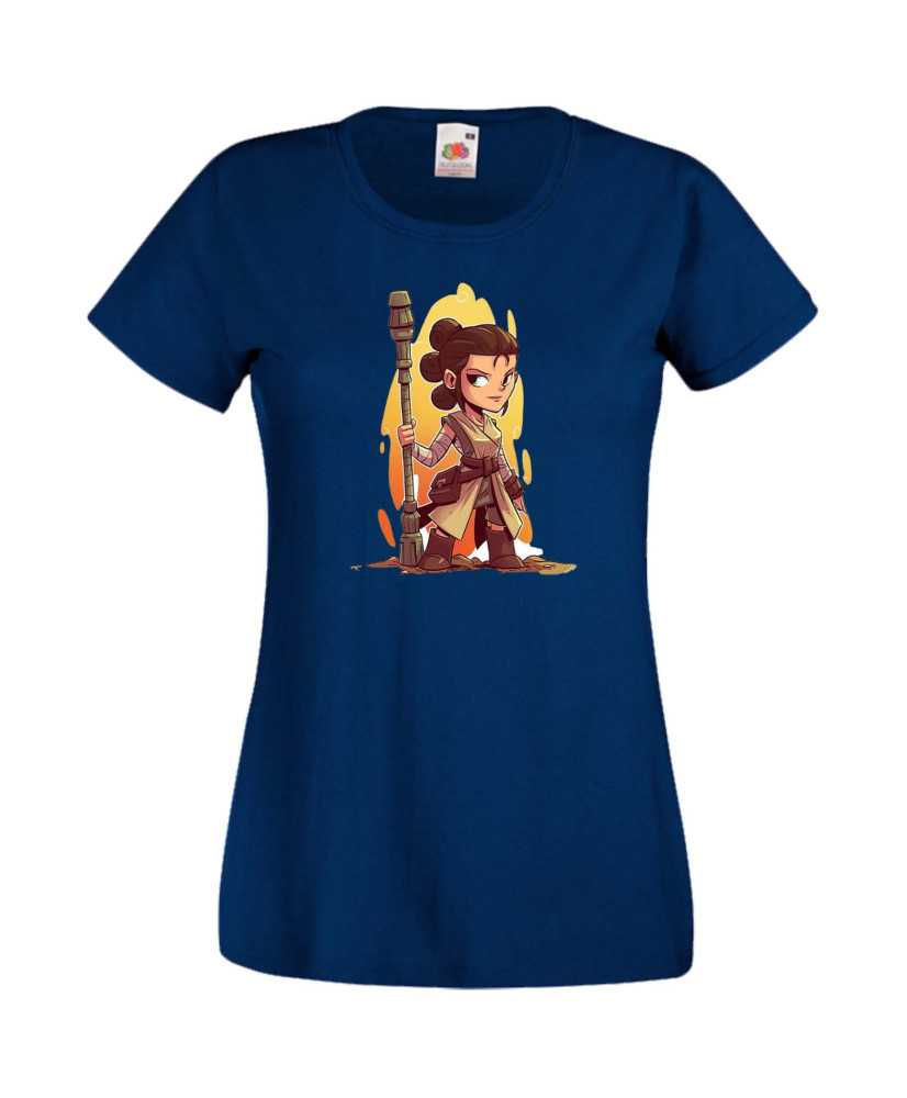 Дамска Тениска Star Wars Rey Дамска Тениска Star Wars Rey