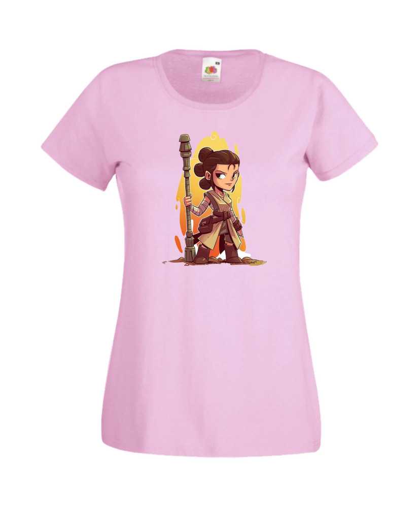 Дамска Тениска Star Wars Rey Дамска Тениска Star Wars Rey