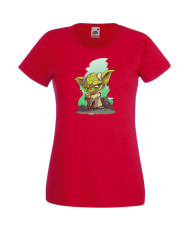 Дамска Тениска Star Wars  Yoda