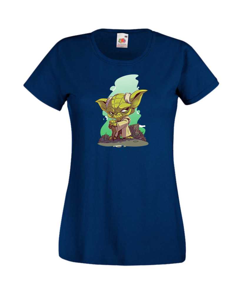 Дамска Тениска Star Wars  Yoda