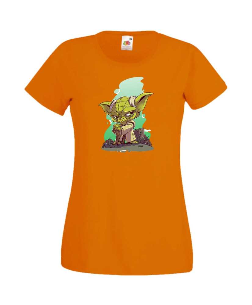 Дамска Тениска Star Wars  Yoda
