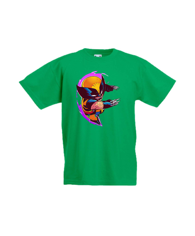 Детска Тениска Marvel Avengers Super Heroes Wolverine Детска Тениска Marvel Avengers Super Heroes Wolverine