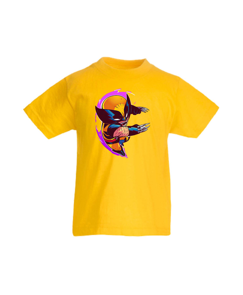 Детска Тениска Marvel Avengers Super Heroes Wolverine Детска Тениска Marvel Avengers Super Heroes Wolverine