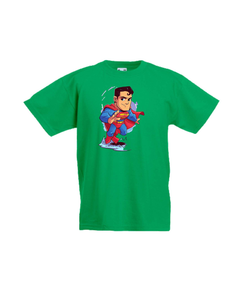 Детска Тениска Dc Justice League Super Heroes Superman Детска Тениска Dc Justice League Super Heroes Superman