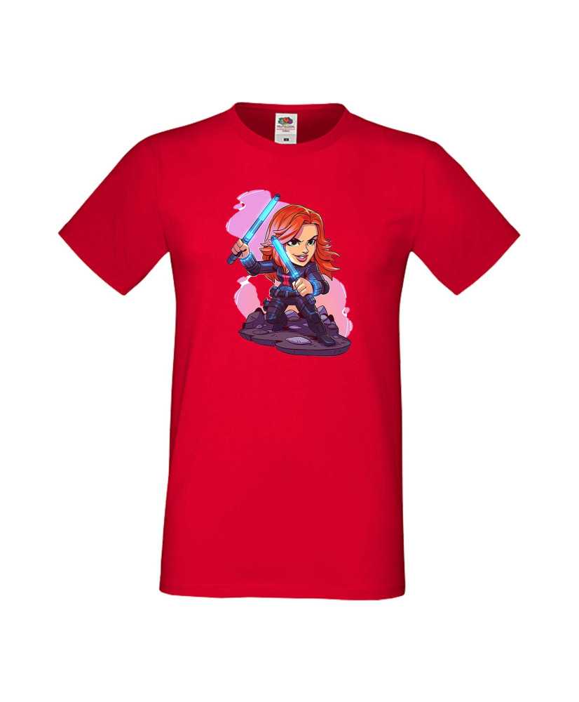 Мъжка Тениска Marvel Avengers Super Heroes Black Widow