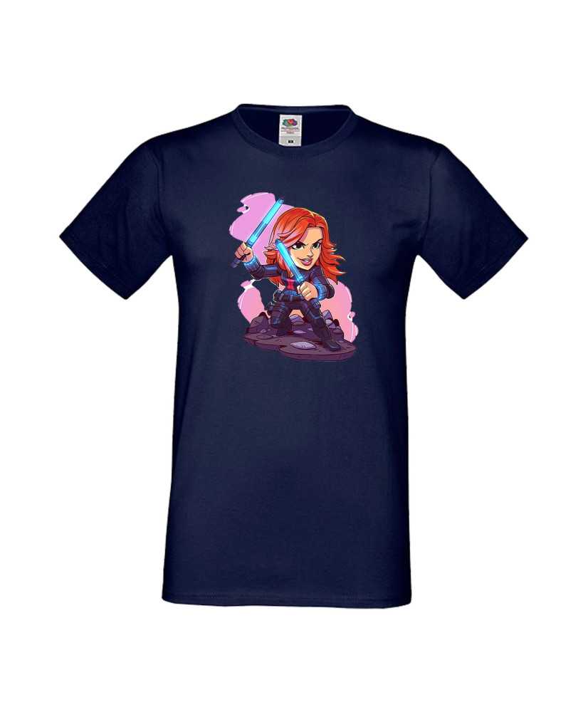 Мъжка Тениска Marvel Avengers Super Heroes Black Widow