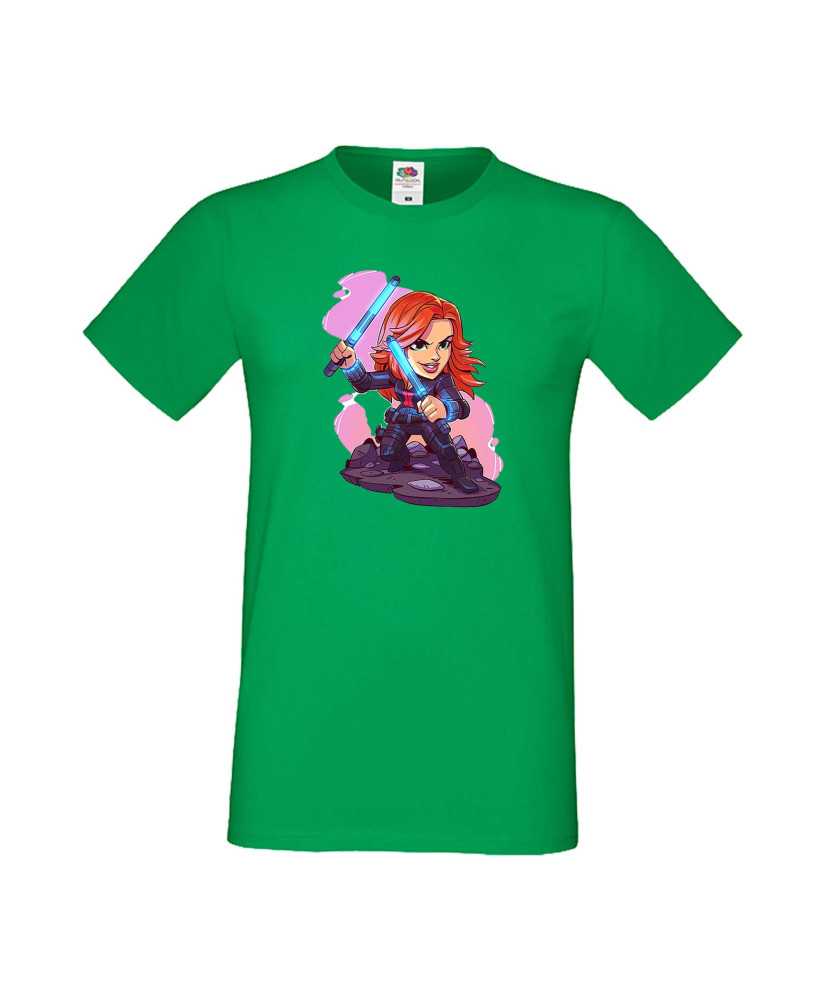 Мъжка Тениска Marvel Avengers Super Heroes Black Widow