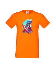 Мъжка Тениска Marvel Avengers Super Heroes Captain America 1