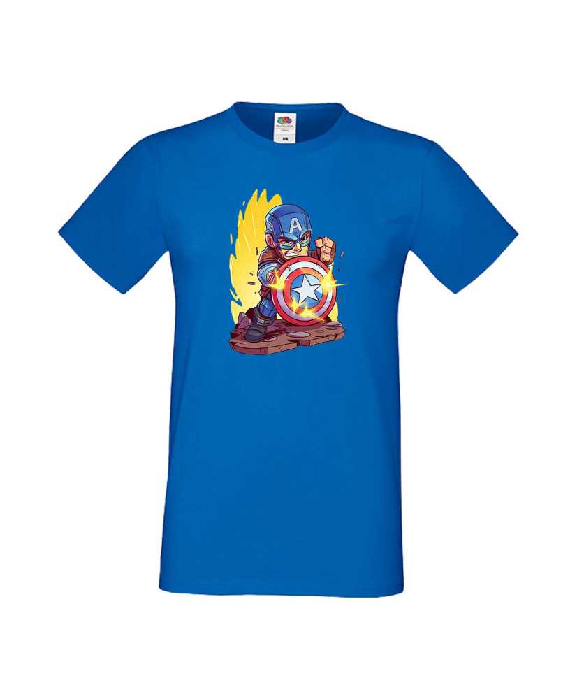 Мъжка Тениска Marvel Avengers Super Heroes Captain America 2