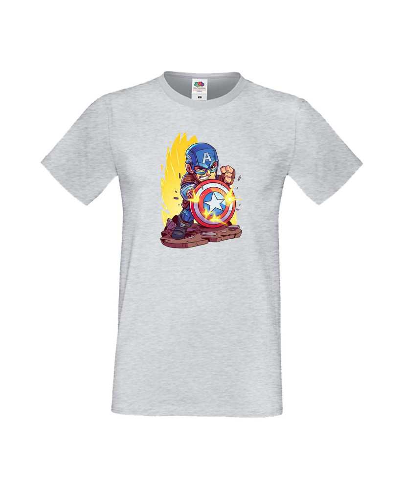 Мъжка Тениска Marvel Avengers Super Heroes Captain America 2