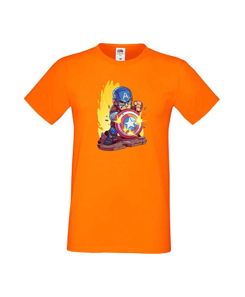 Мъжка Тениска Marvel Avengers Super Heroes Captain America 2
