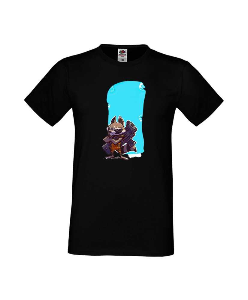 Мъжка Тениска Marvel Avengers Super Heroes Rocket Racoon 1