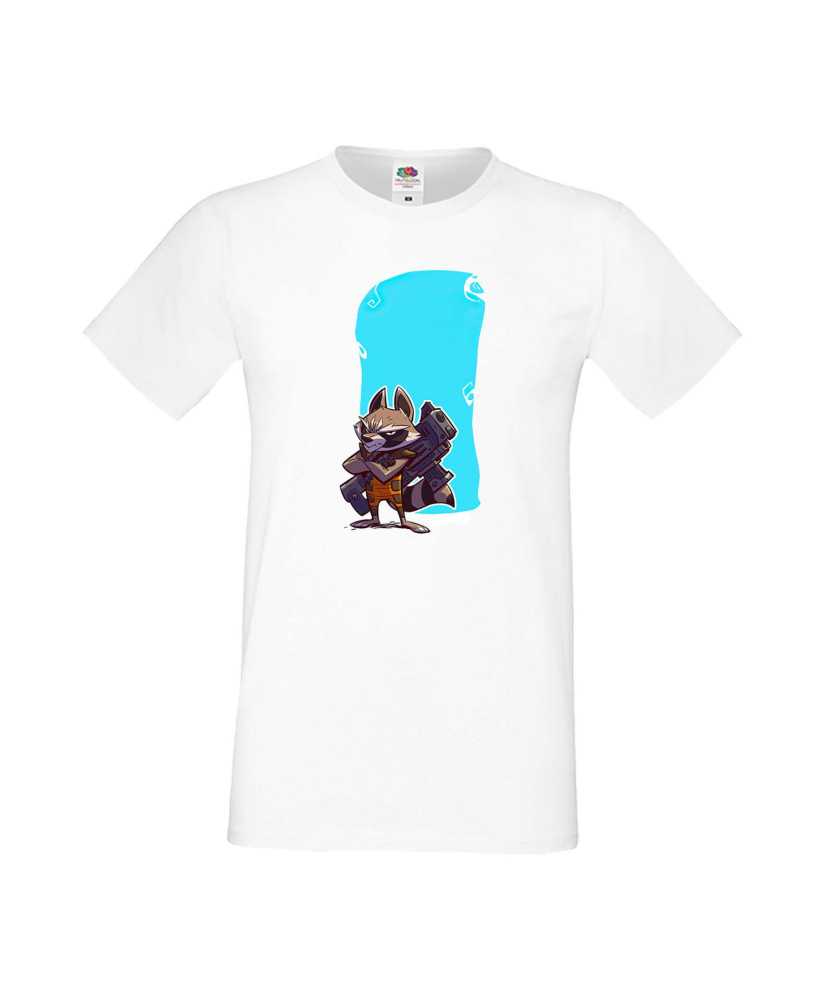 Мъжка Тениска Marvel Avengers Super Heroes Rocket Racoon 1