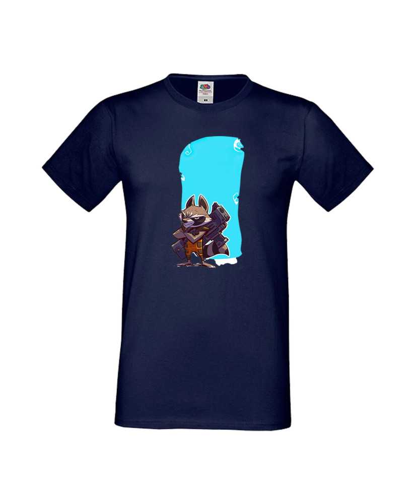 Мъжка Тениска Marvel Avengers Super Heroes Rocket Racoon 1