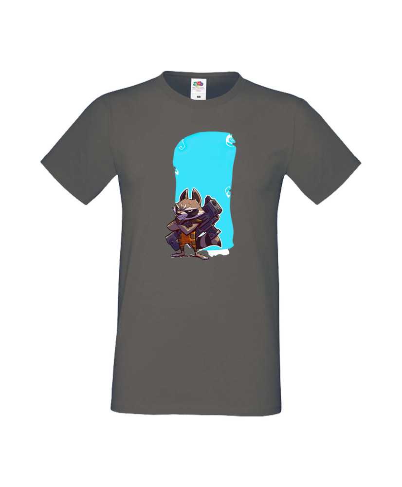 Мъжка Тениска Marvel Avengers Super Heroes Rocket Racoon 1