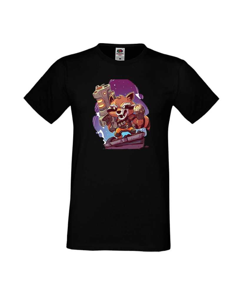 Мъжка Тениска Marvel Avengers Super Heroes Rocket Racoon 2