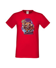 Мъжка Тениска Marvel Avengers Super Heroes Rocket Racoon 2