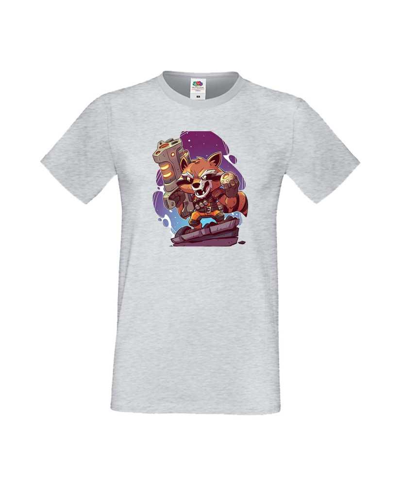 Мъжка Тениска Marvel Avengers Super Heroes Rocket Racoon 2