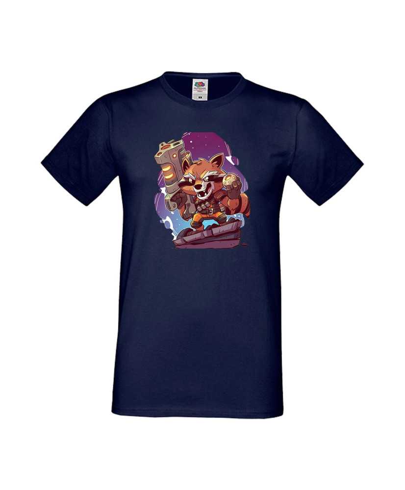 Мъжка Тениска Marvel Avengers Super Heroes Rocket Racoon 2