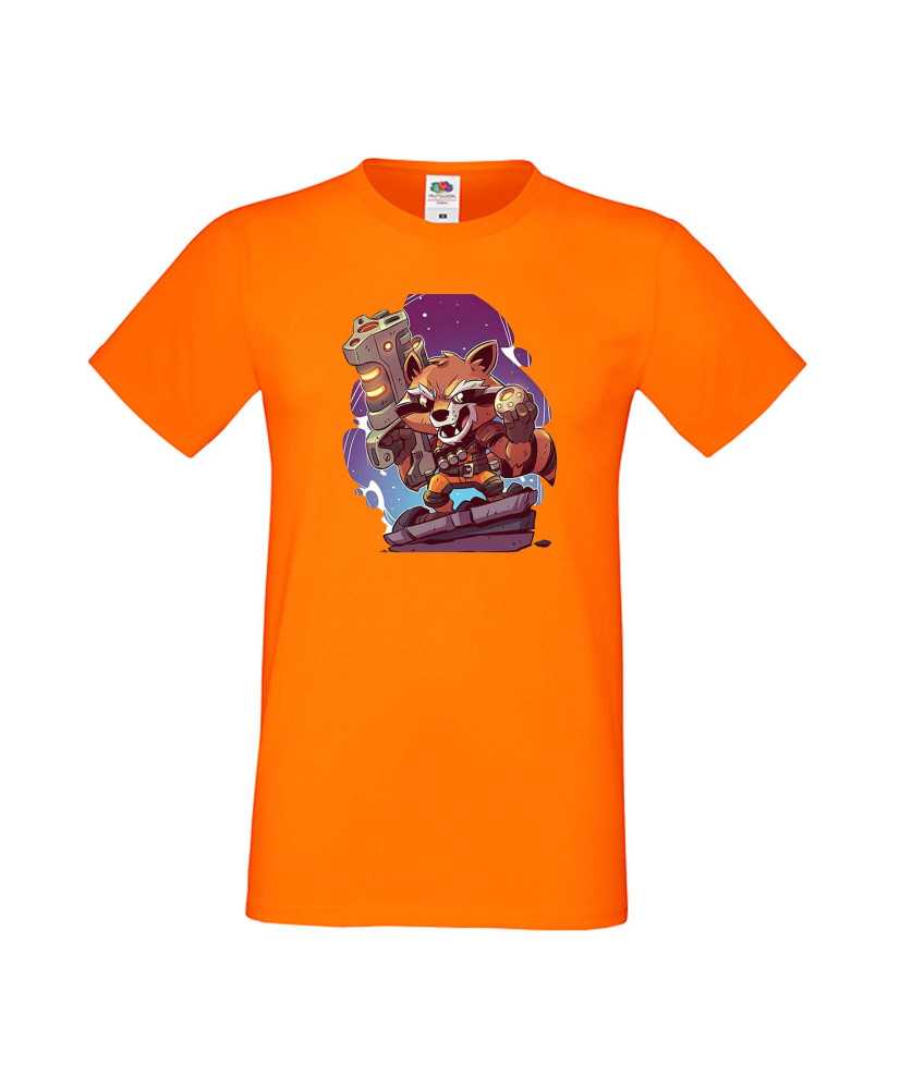 Мъжка Тениска Marvel Avengers Super Heroes Rocket Racoon 2