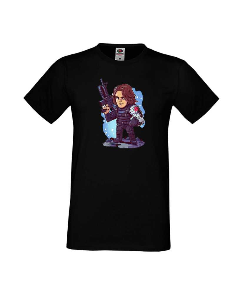 Мъжка Тениска Marvel Avengers Super Heroes Winter Soldier
