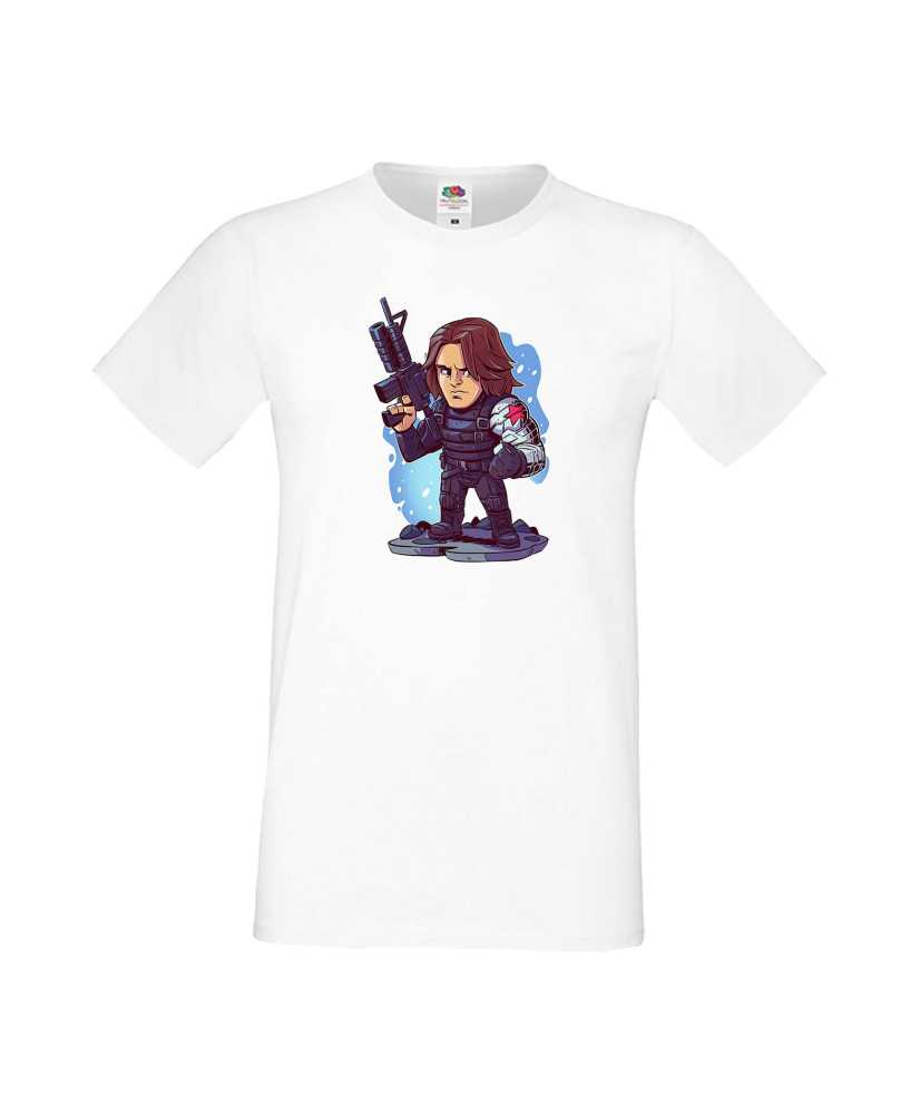 Мъжка Тениска Marvel Avengers Super Heroes Winter Soldier
