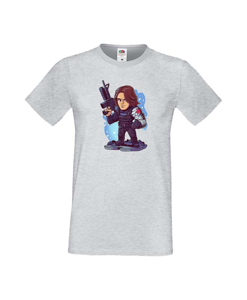 Мъжка Тениска Marvel Avengers Super Heroes Winter Soldier