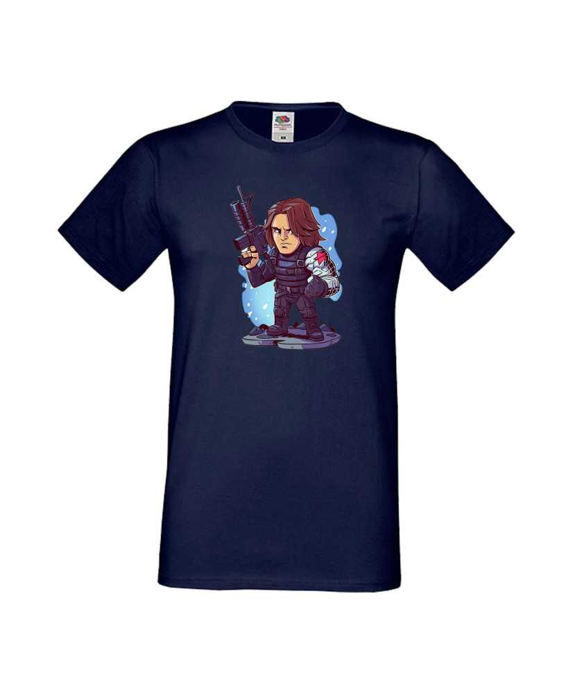 Мъжка Тениска Marvel Avengers Super Heroes Winter Soldier