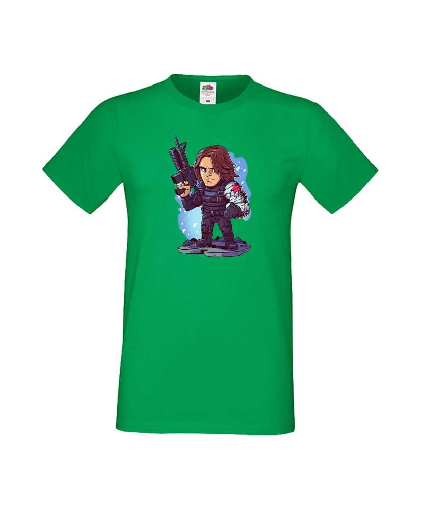 Мъжка Тениска Marvel Avengers Super Heroes Winter Soldier
