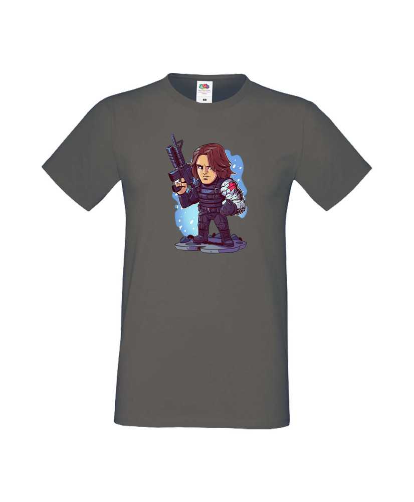 Мъжка Тениска Marvel Avengers Super Heroes Winter Soldier