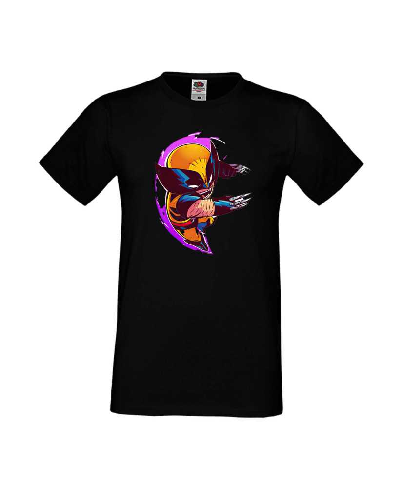 Мъжка Тениска Marvel Avengers Super Heroes Wolverine