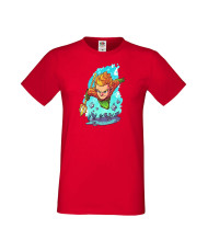 Мъжка Тениска Dc Justice League Super Heroes Aquaman