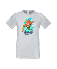 Мъжка Тениска Dc Justice League Super Heroes Aquaman