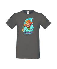 Мъжка Тениска Dc Justice League Super Heroes Aquaman