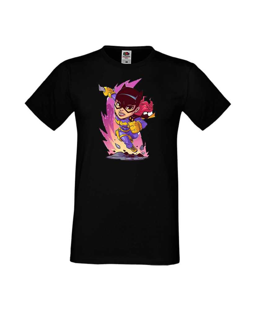 Мъжка Тениска Dc Justice League Super Heroes Batgirl