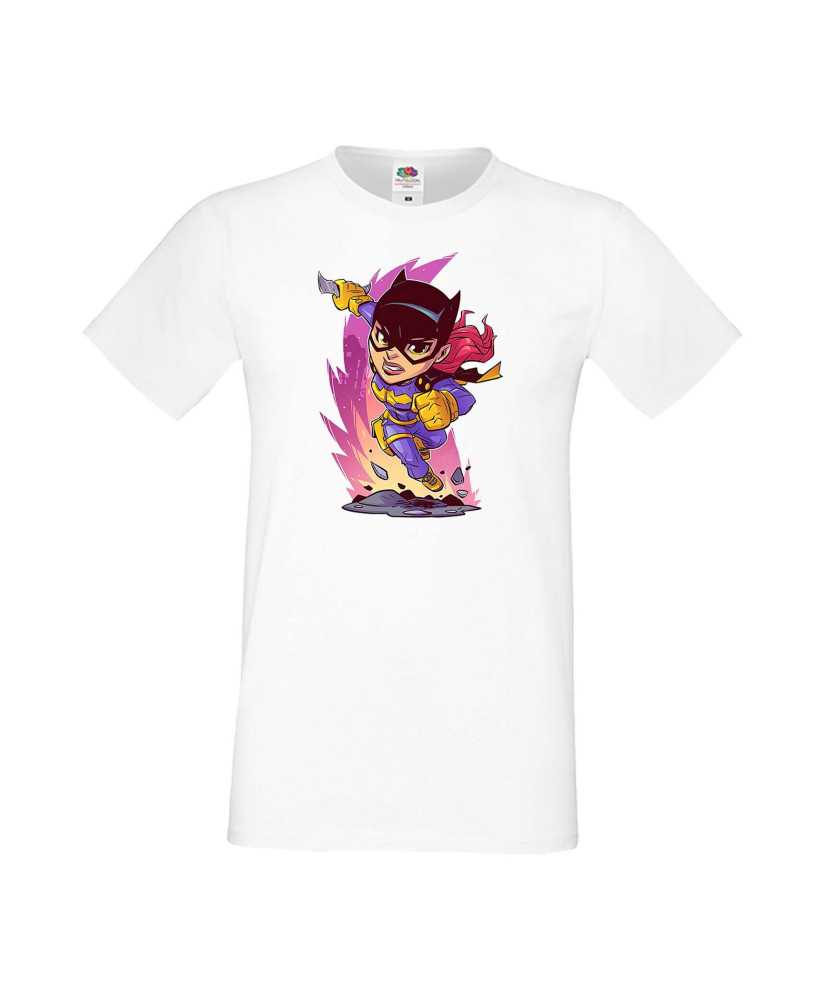 Мъжка Тениска Dc Justice League Super Heroes Batgirl