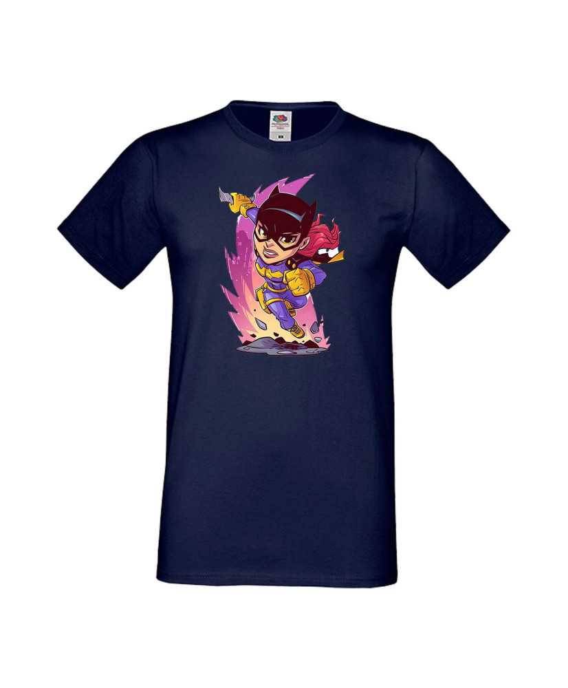 Мъжка Тениска Dc Justice League Super Heroes Batgirl