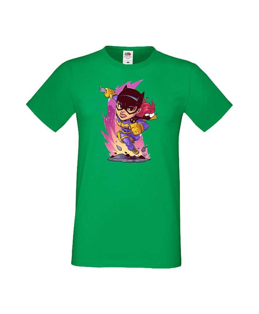 Мъжка Тениска Dc Justice League Super Heroes Batgirl