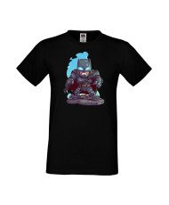 Мъжка Тениска Dc Justice League Super Heroes Batman 1