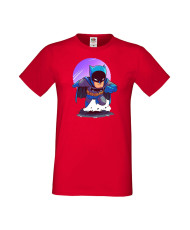 Мъжка Тениска Dc Justice League Super Heroes Batman 2