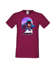 Мъжка Тениска Dc Justice League Super Heroes Batman 2