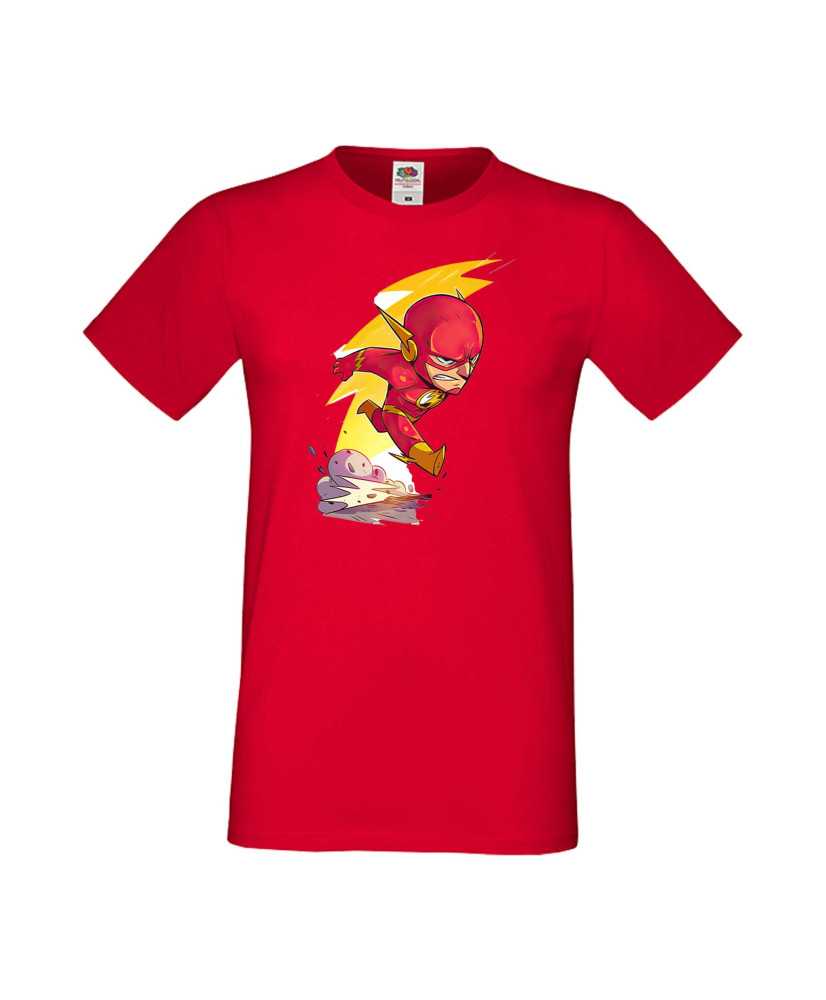 Мъжка Тениска Dc Justice League Super Heroes Flash