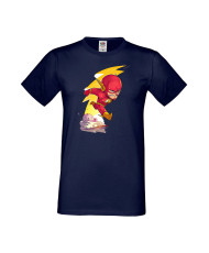 Мъжка Тениска Dc Justice League Super Heroes Flash