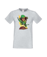 Мъжка Тениска Dc Justice League Super Heroes Green Arrow