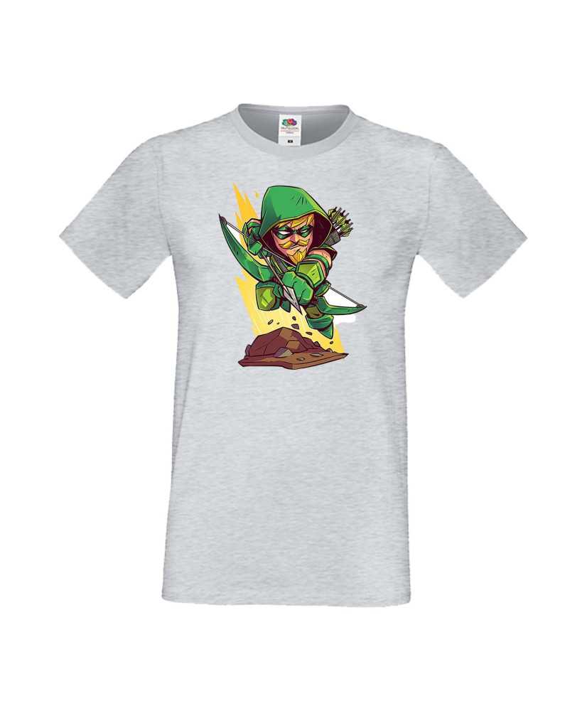 Мъжка Тениска Dc Justice League Super Heroes Green Arrow