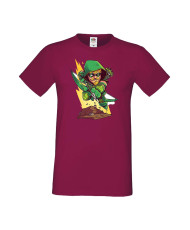 Мъжка Тениска Dc Justice League Super Heroes Green Arrow