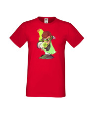 Мъжка Тениска Dc Justice League Super Heroes Green Lantern