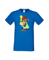 Мъжка Тениска Dc Justice League Super Heroes Green Lantern