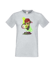 Мъжка Тениска Dc Justice League Super Heroes Green Lantern